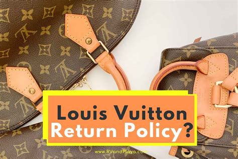 does louis vuitton do returns|louis vuitton return my order.